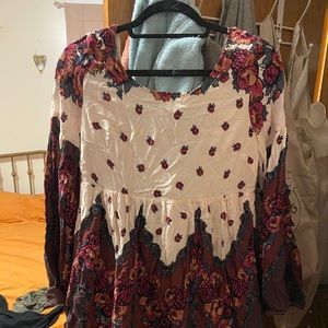 Free People Free Falling Tapestry print dress